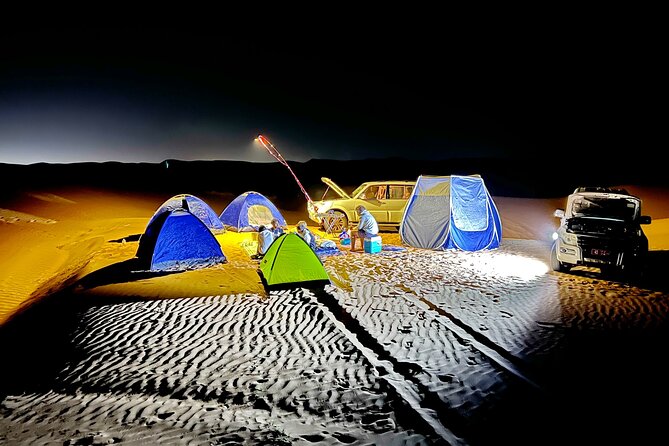 2 Day Private Trip to Two Oasis with Overnight Desert Camping - Three hours at Wadi Shab