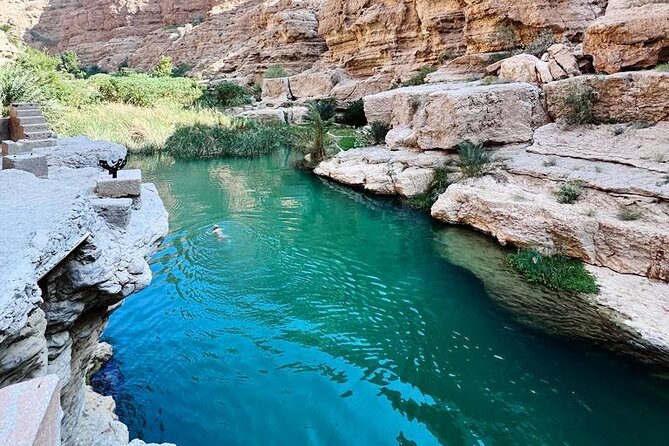 2 Days Private Wadi Shab Tour in Desert Safari - Wadi Shab: the active centerpiece