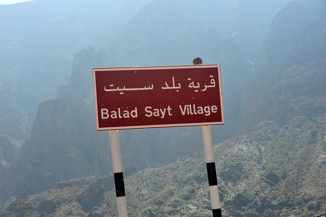 Day Trip to Wadi Bani Awf, Balad Sayt, Nakhal Fort & Hot Spring - Balad Sayt, a village surrounded by mountains