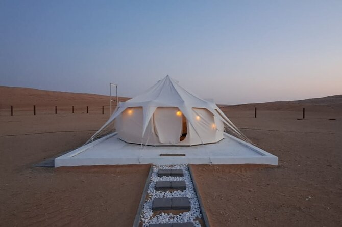 Desert Guided Overnight Camp Tour - Wadi Shab: the most demanding stop