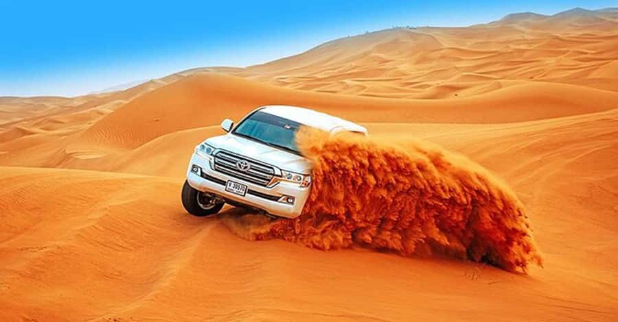Desert Safari - Private 4WD car - Sunset, sandboarding, and the photo stop
