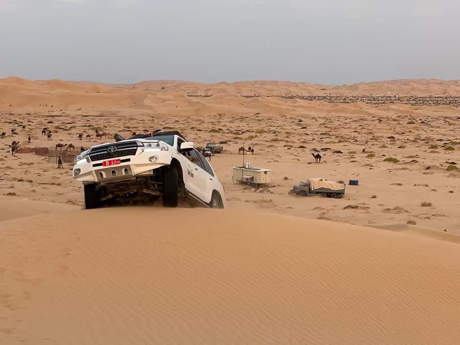Desert Safari, Sunset & Sand Bashing (Rub Al Khali Desert) - Timing, comfort, and who should book
