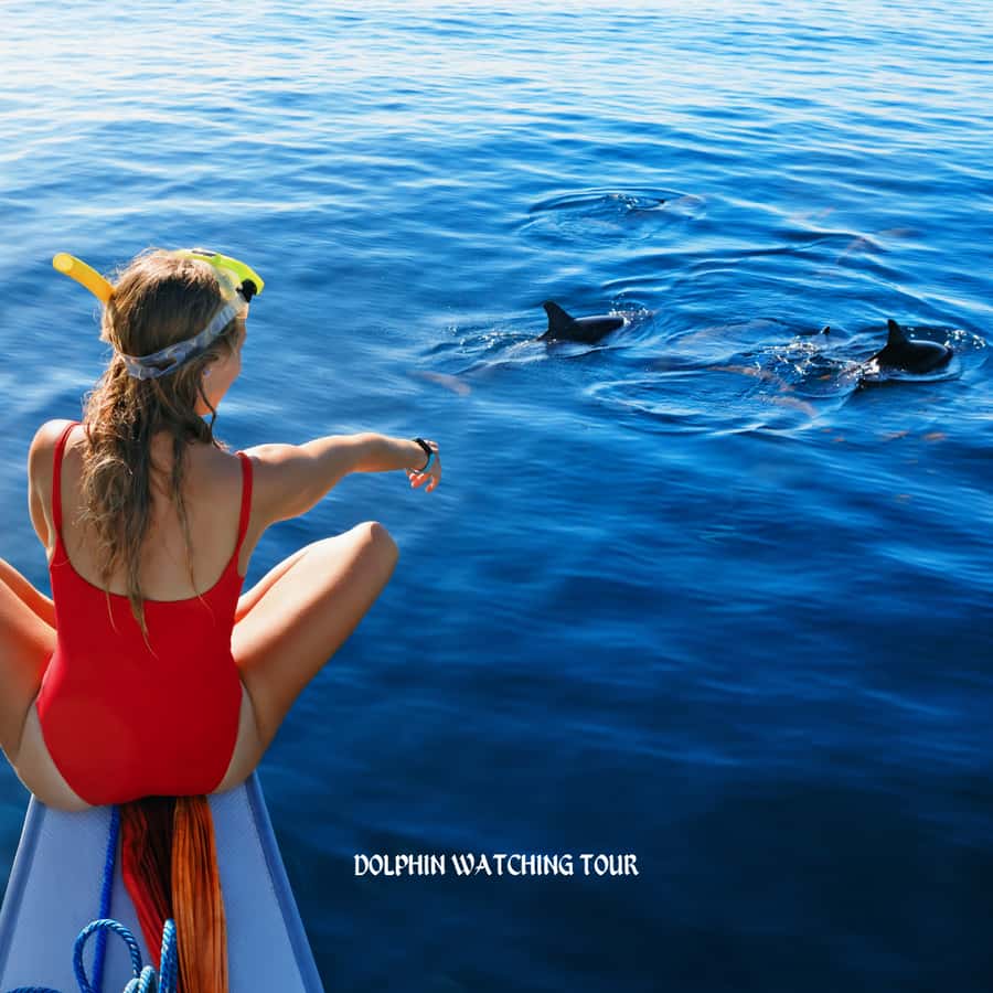 Dolphin Watching and Snorkeling Tour with Hotel Transfers - Snorkeling in clear Gulf waters