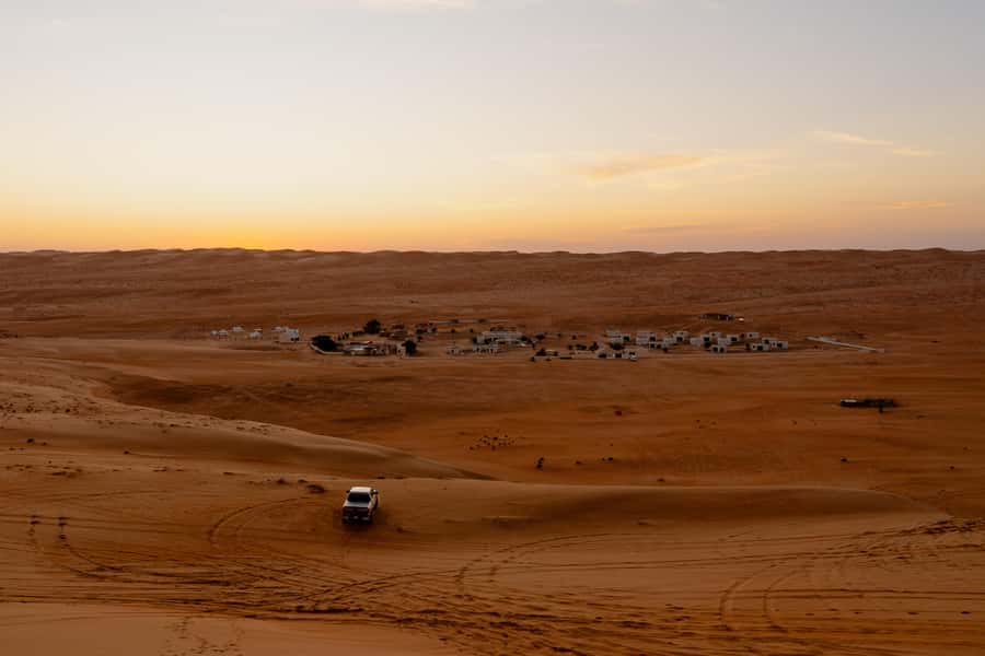 From Muscat: Guided Overnight Desert Camp Tour - Key points at a glance