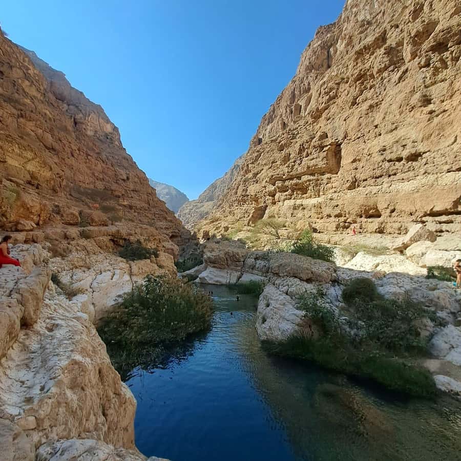 From Muscat: Wadi Shab Expedition - Starting Wadi Shab by boat