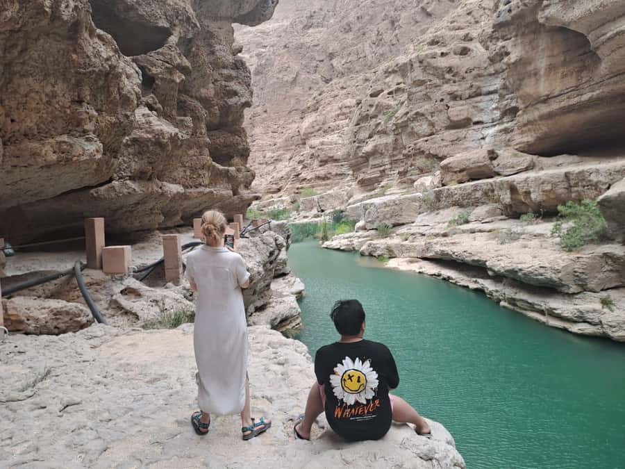 From Muscat: Wadi Shab Expedition - Lunch after the wadi