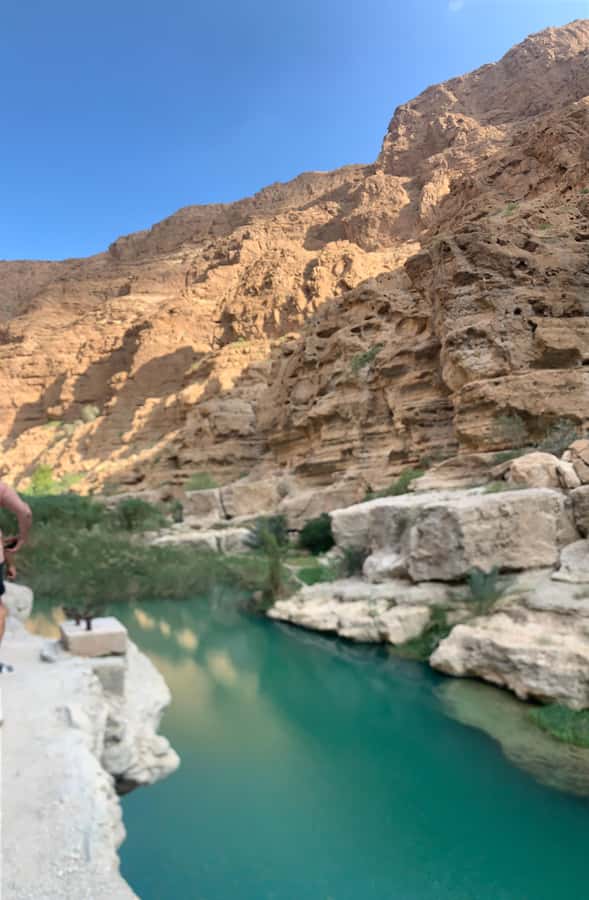 From Muscat: Wadi Shab & Sinkhole Private Tour & Free Lunch - The cave passage and hidden waterfall
