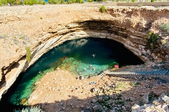 Full Day Group Tour to Wadi Shab Bimmah Sinkhole and Fins Beach - Why Wadi Shab deserves the long day from Muscat