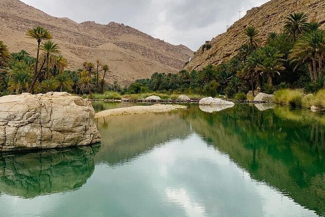 Full-Day Private Tour of Wahiba Sands Desert and Wadi Bani Khalid - Key points at a glance