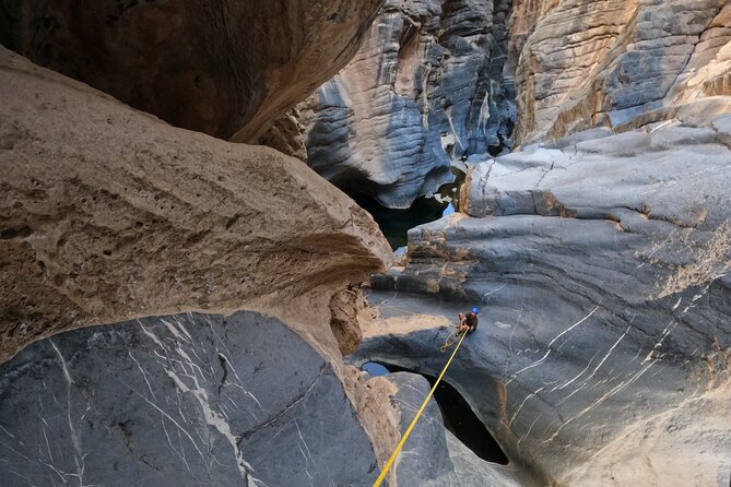 Full Day - Snake Canyon Adventure Tour in Jebel Shams region - The 25-meter abseil is the key test