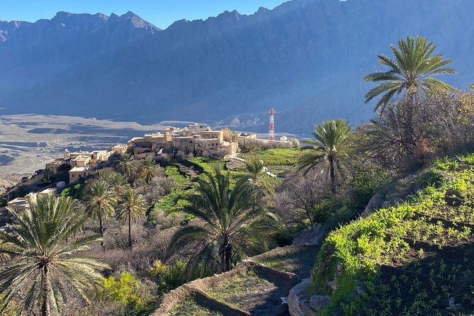 Full Day Tour from Wakan to Jebel Akhdar Trekking - Leaving Muscat for Wakan Village