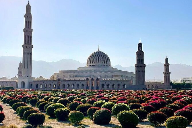 Half Day Private Muscat City Afternoon Tour - Sultan Qaboos Grand Mosque from the outside