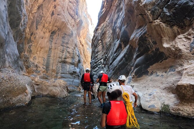Half Day - Snake Canyon Adventure Tour in Jebel Shams - Swimming, jumps, and boulder crossings