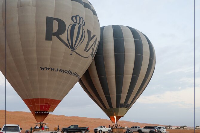 Hot Air Balloon Tour at Wahiba Sands - What happens before the balloon leaves the ground