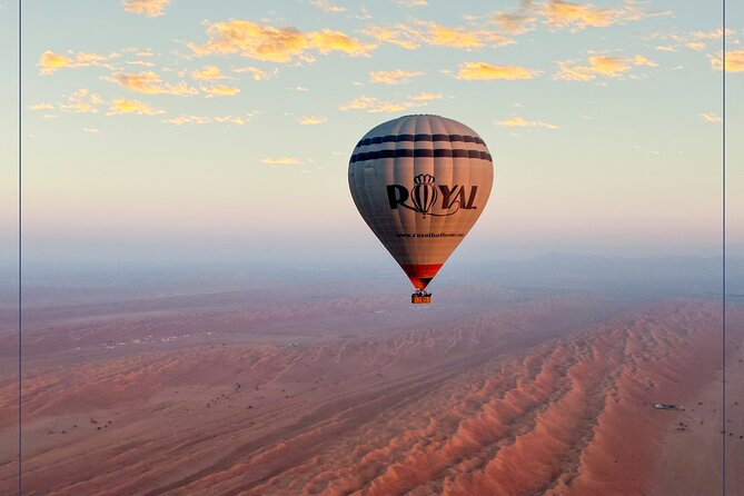 Hot Air Balloon Tour at Wahiba Sands - The people running the flight