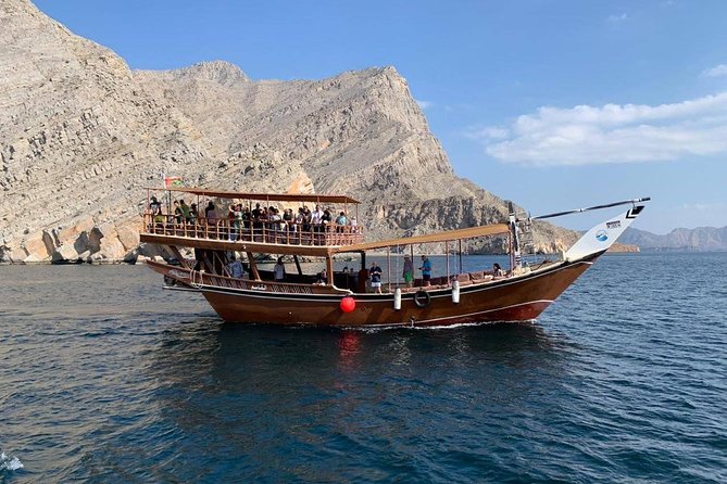 Khasab Dhow cruise-Half day with summing, dolphin watching - Why Khasab’s fjords work so well from a dhow