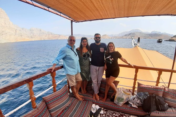 Khasab Dhow cruise-Half day with summing, dolphin watching - What the $52.27 price really covers