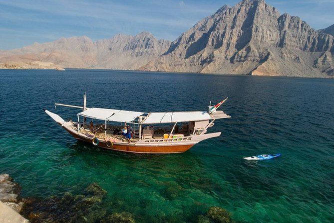 Khasab Dhow Cruise To Musandam Fjords With Lunch Onboard - Two swimming and snorkeling stops