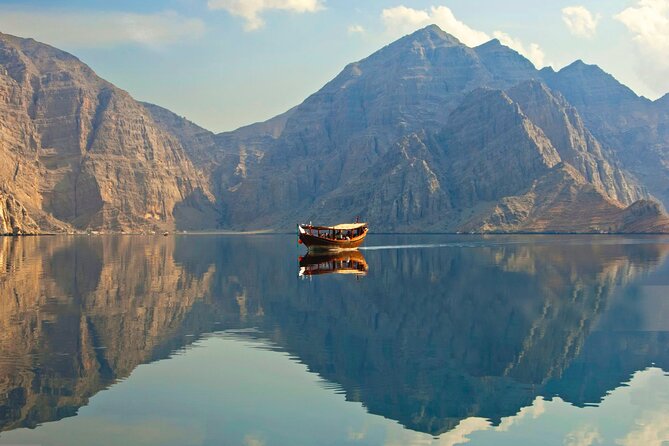 Khasab Full Day Dhow Cruise With Enjoying Snorkeling, Lunch & Dolphin Watching - A six-hour route through Khasab’s fjords