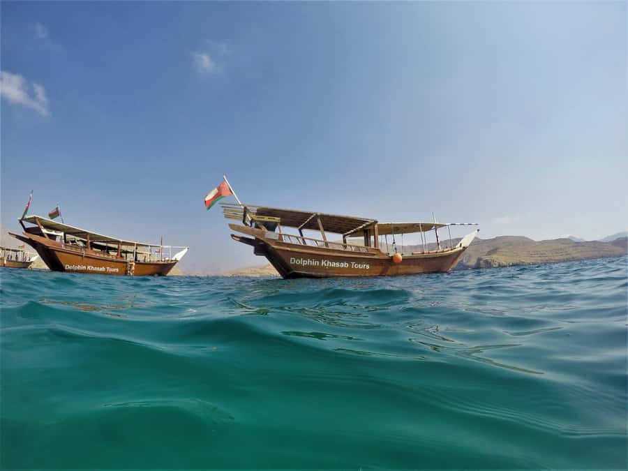 Khasab: Half-Day Dhow Cruise with Dolphin Watching - Dolphin watching in Khasab’s open water