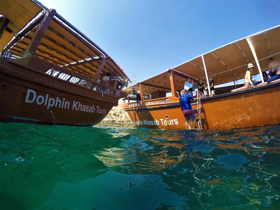 Khasab: Half-Day Dhow Cruise with Dolphin Watching - Telegraph Island and the swimming break