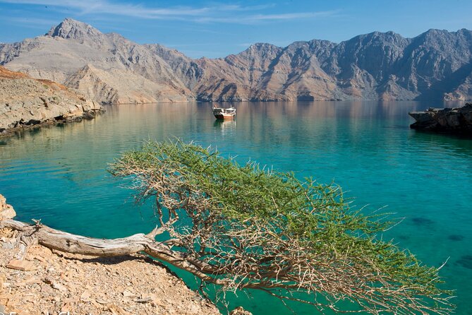 Khasab Musandam Half Day Dhow Cruise - The first stretch from Khasab into the fjords