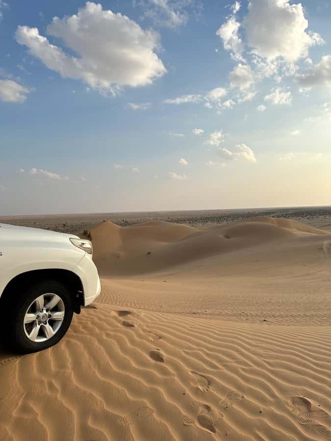 Luxury Sunset Desert Safari at Salalah Empty Quarter - A camel station and black camels