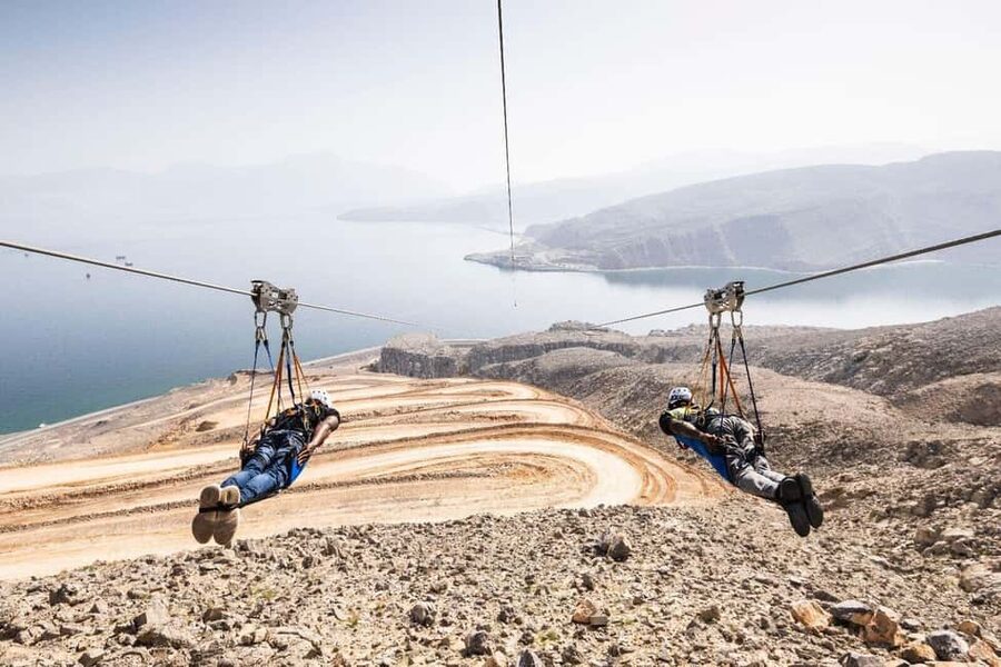Musandam Zipline - A record-breaking ride above Musandam’s coast