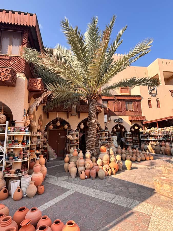 Muscat: 4x4 Adventure Through Jebel Akhdar and Nizwa - Lunch with a mountain view