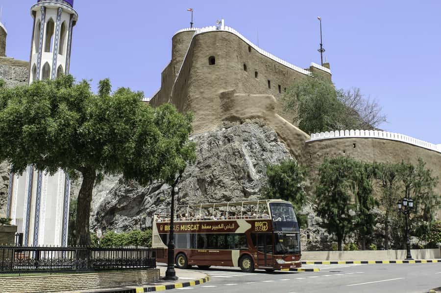 Muscat: Big Bus Hop-On Hop-Off Sightseeing Tour - Ruwi Clock Tower and the city’s modern side