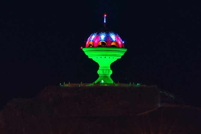 Muscat by Night Sightseeing Tour - Al Alam Palace and Muscat’s old harbor