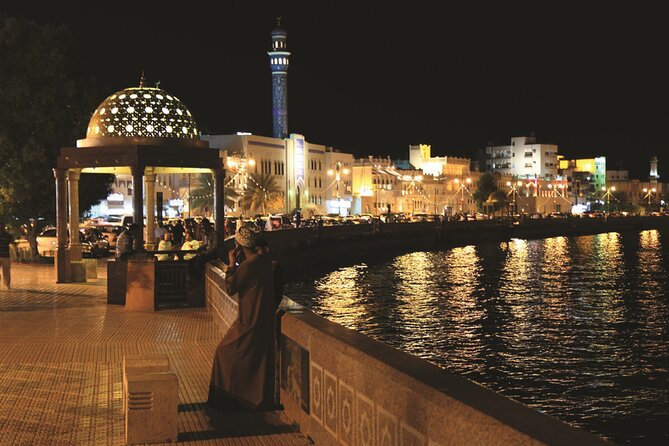 Muscat by Night with Local Dinner from Muscat - A brief visit to Mohammed Al Ameen Mosque