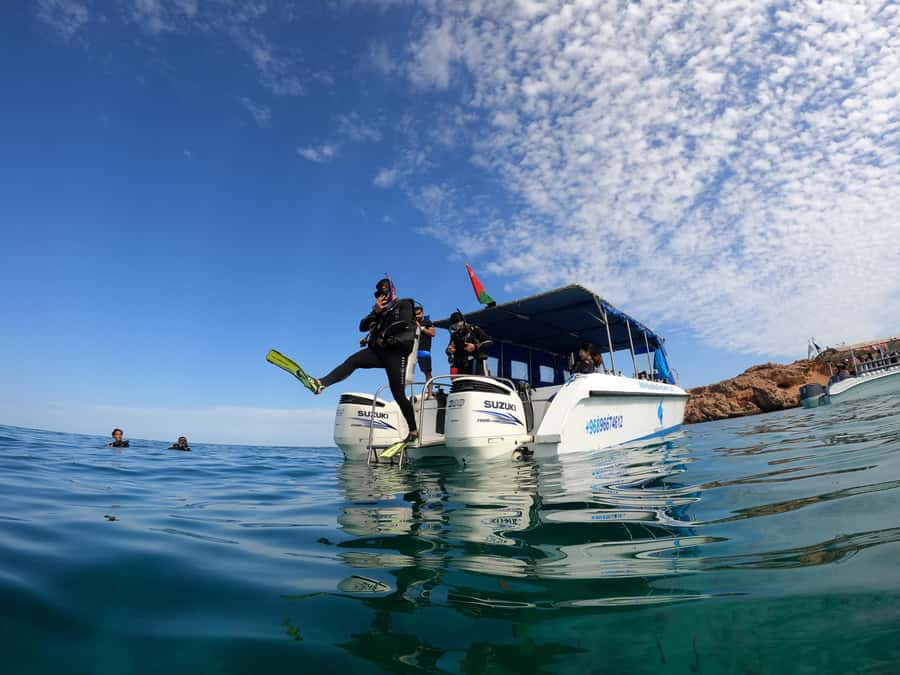 Muscat: Daymaniyat Island Scuba Dive 2 locations + BBQ Lunch - Setting out from Al Mouj Marina at 8:00 am