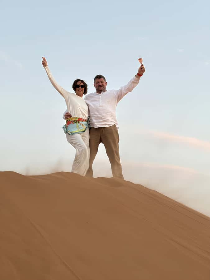 Muscat: Desert & Wadi Bani Khalid Tour with Quad Bike Option - Wadi Bani Khalid: pools beneath the mountains