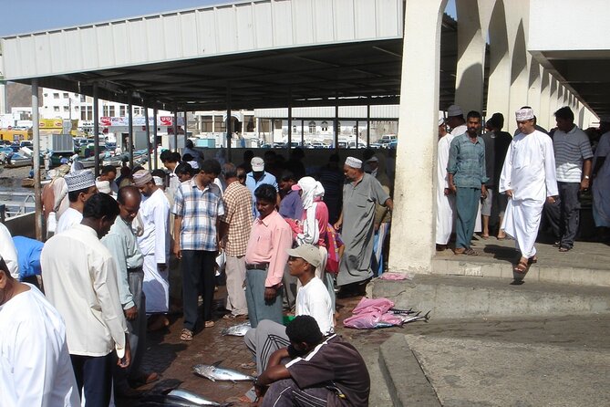 Muscat Half Day City Tour with Audio Guiding - Muttrah Fish Market: brief and highly specific