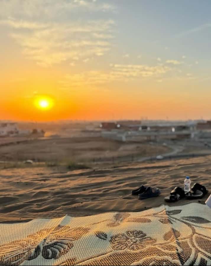 Muscat:Optional Quad Bike with Sunset Watching, Pickup&BBQ - The 75-minute quad-bike section