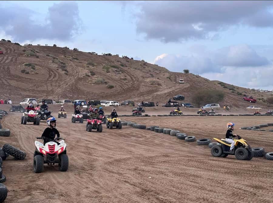 Muscat:Optional Quad Bike with Sunset Watching, Pickup&BBQ - BBQ after the sand