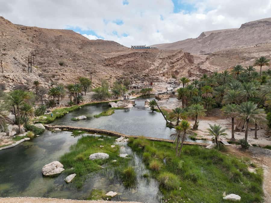 Muscat: Wadi Bani Khalid & Sunset at Wahiba Sands - A Simple Lunch at a Local Restaurant