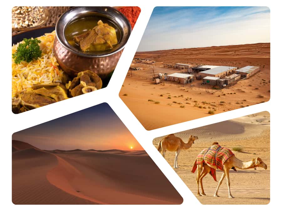 Muscat: Wahiba Sands Desert Sunset Tour with Dinner - Sunset over the golden dunes