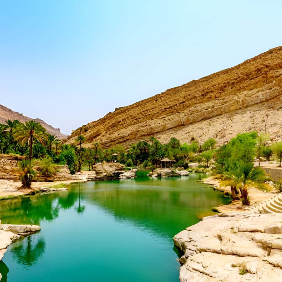 Muscat: Wahiba Sands Desert & Wadi Bani Khalid Full Day Tour - Bidiyah gives the day a needed pause