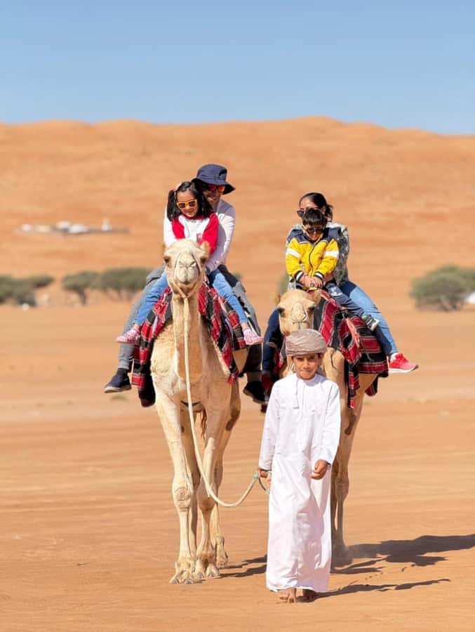 Muscat: Wahiba Sands & Wadi Bani Khalid Full-Day Tour+Lunch - Wahiba Sands, where the road turns to sand