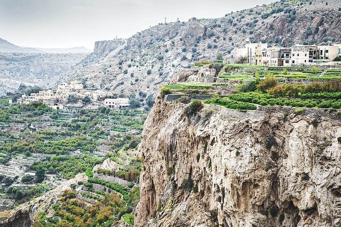Private 2 - Days Jebel Akhdar Overnight Camping Tours - Wadi Bani Habib, orchards, and abandoned homes