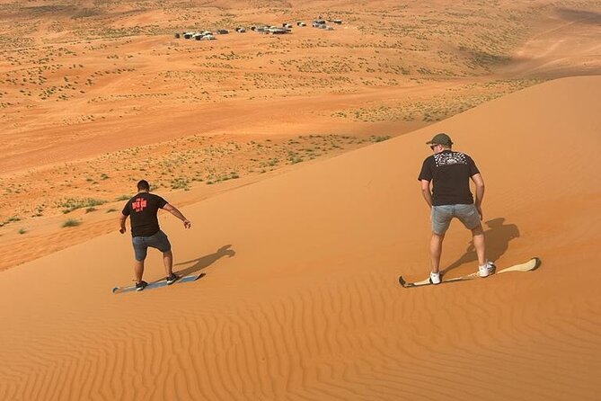Private Desert Tour with Activities - Full Day - Sandboarding turns the dunes into a playground