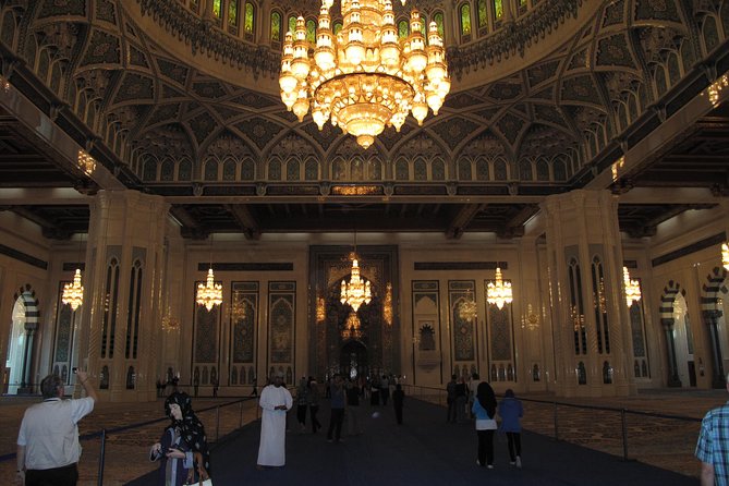 Private Half-Day Muscat City Tour - Sultan Qaboos Grand Mosque: the architectural centerpiece
