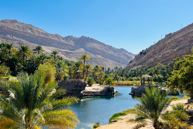 Private Oman Desert Overnight in Wahiba Sand and Wadi Exploration - Wadi Bani Khalid: Oman’s cool blue oasis