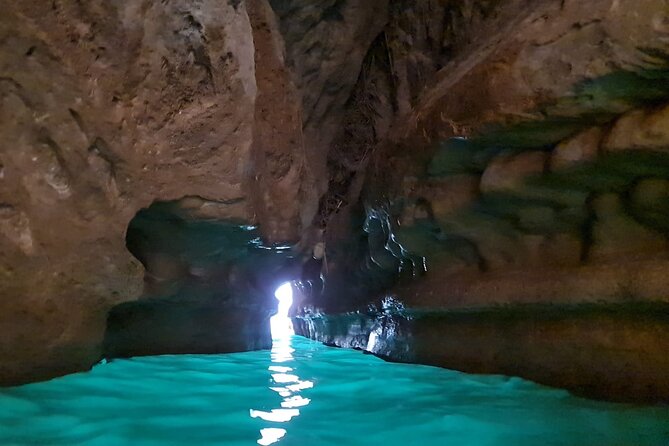 Private Tour Wadi Shab & Sinkhole Tour – Swim, Hike & Explore - The boat ride and hike into Wadi Shab