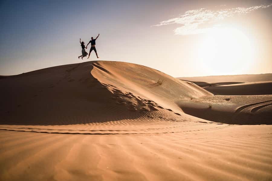 Salalah: Sunset Desert Safari - Rub Al Khali - Empty Quarter - Thumrait, black camels, and the road to Ubar