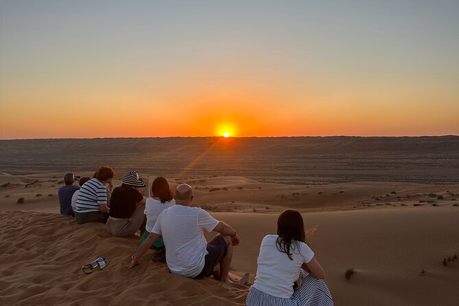 Sunset in Wahiba Sands 4x4 Adventure - Finding the right dune for sunset