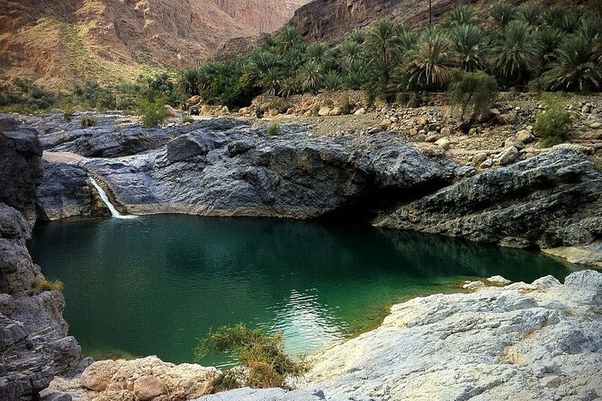 Wadi Al Arbeieen Sinkhole & Fins Beach Swim & Hike - Three hours among pools and palms