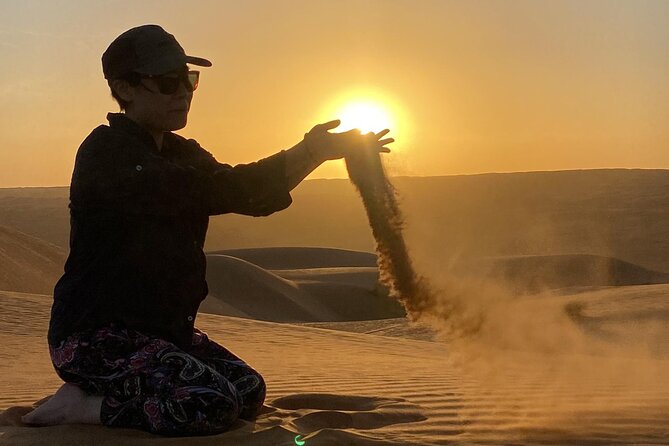 Wadi Bani Khalid and Wahiba Sands Desert with Sunset Watching - Sunset from the golden dunes